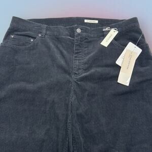 JONES NEW YORK Women’s 16 Black Corduroy Jeans